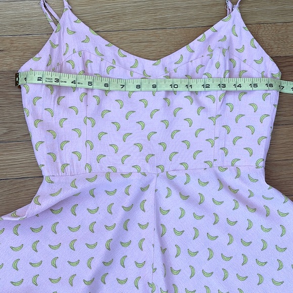 Zara Gone Bananas Pink Spaghetti Strap Romper Blogger Favorite Size Medium - Picture 10 of 14
